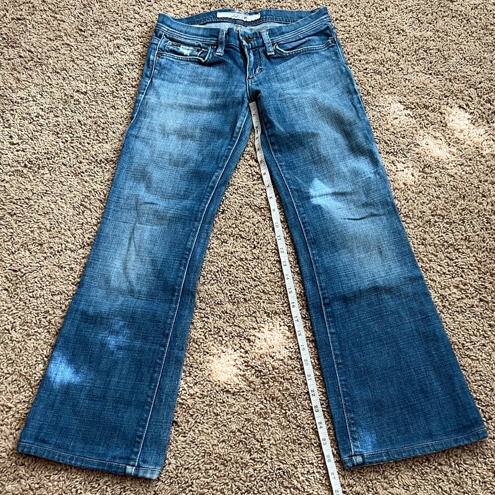 Joe's Jeans Flare Wide Leg in Medium Blue